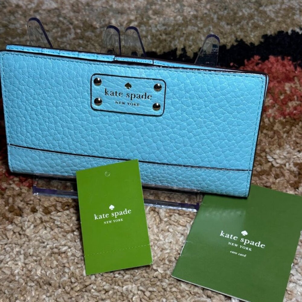 Kate Spade Blue Wallet